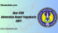 Skor UTBK Universitas Negeri Yogyakarta (UNY)