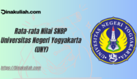 Rata-rata Nilai SNBP Universitas Negeri Yogyakarta (UNY)