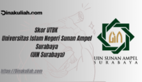 Skor UTBK Universitas Islam Negeri Sunan Ampel Surabaya (UIN Surabaya)