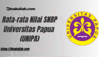 Rata-rata Nilai SNBP Universitas Papua (UNIPA)