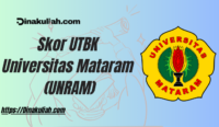 Skor UTBK Universitas Mataram (UNRAM)