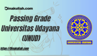 Passing Grade Universitas Udayana (UNUD)