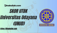 Skor UTBK Universitas Udayana (UNUD)